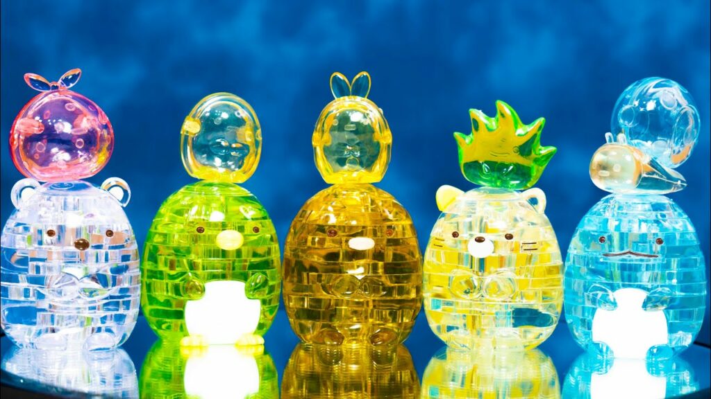 すみっコぐらしのクリスタルパズルが綺麗すぎでした!Sumikko Gurashi 3D puzzle 角落生物 fromegg
