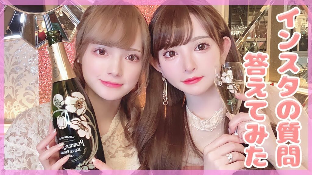 天使かれんちゃんと質問コーナーしてキャバクラ同伴しました💖🍾