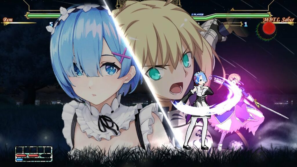 リゼロ レム VS セイバー MBTL/メルブラ – MUGEN