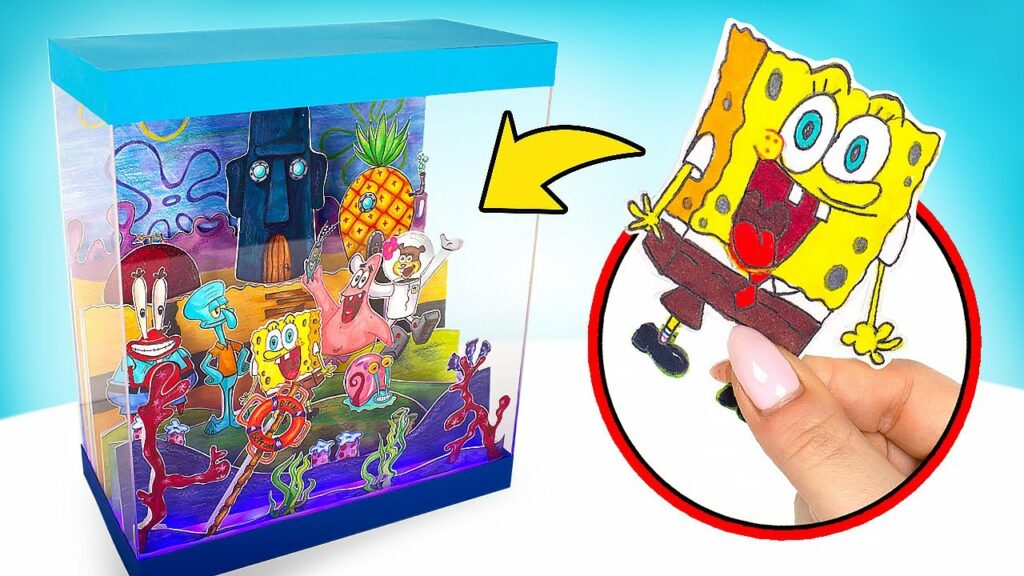 スポンジボブのライトボックス!ビキニタウンへようこそ!