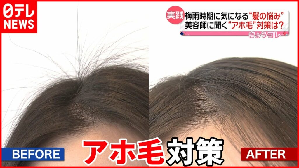 【プロに聞く】梅雨の時期 気になる“アホ毛”・生乾きのにおい…対策は