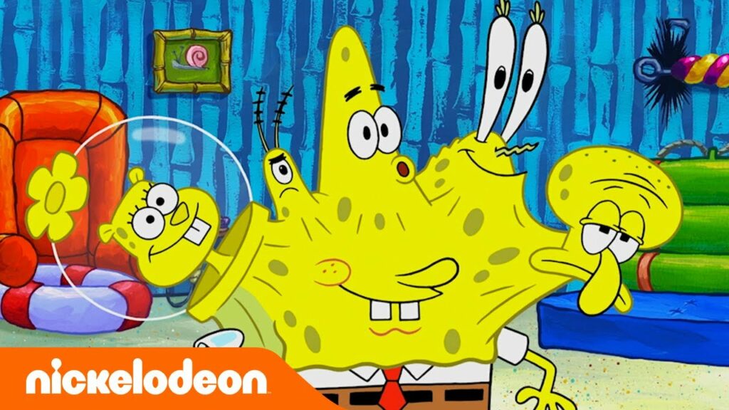 スポンジ・ボブ | 新しい才能モノマネの場面集5分!| ニコロデオンジャパン
